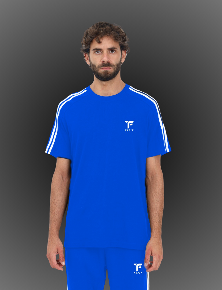Men Premium Royal Blue T shirt tyfit