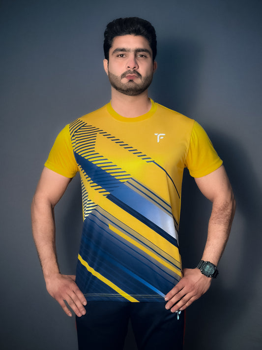 Men's Aray Shades White Navy Blue Combo in Yellow | Tyfit TyFit