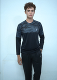 Men New CamouFleage full sleeve in black track suit TyFit