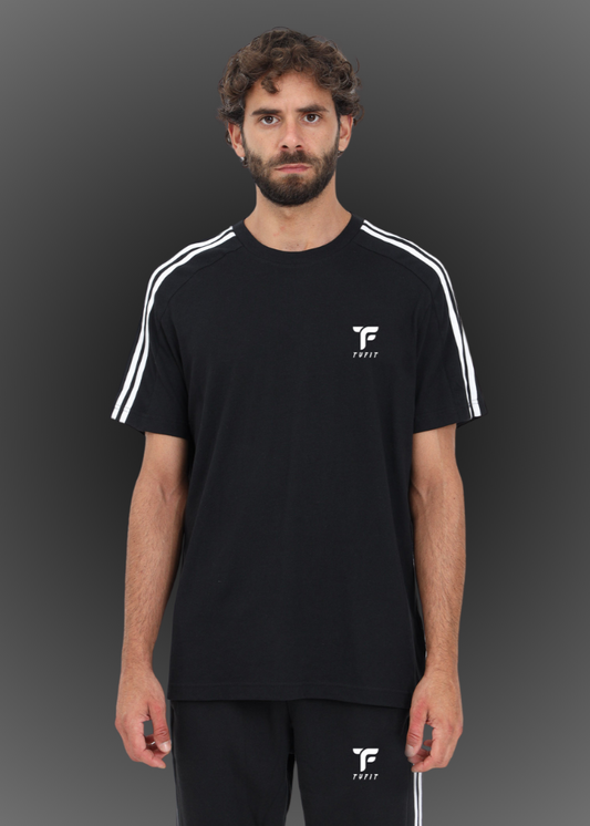 Men Premium Black T shirt tyfit