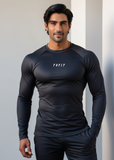 Quick Dry Men Compression Running T Shirt Lycra tyfit