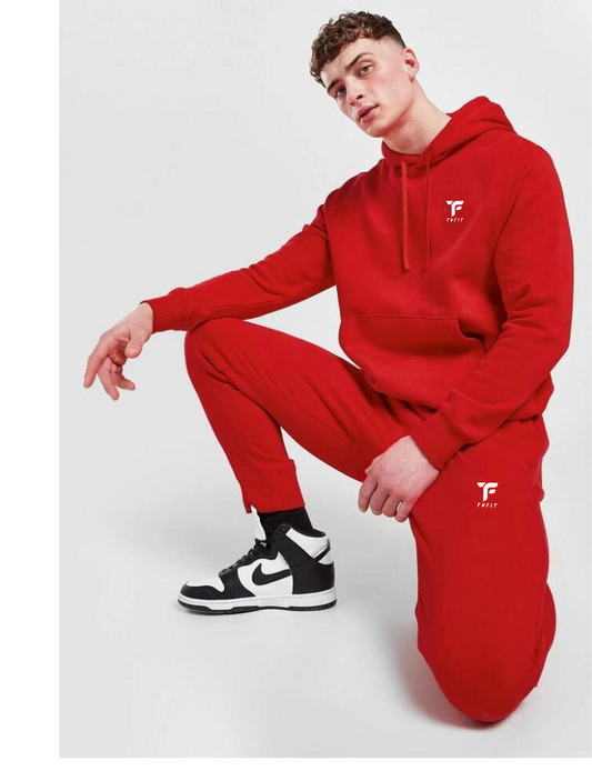 Men Tyfit  Winter Sweat  suit hoodie style in  Red